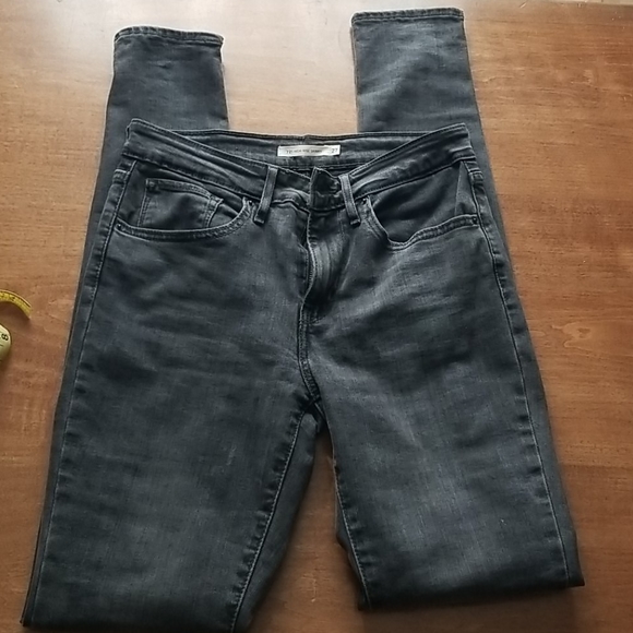 721 NWOT Levi's grey high rise skinny jeans - Picture 2 of 8